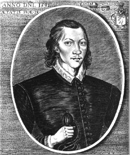 Джон Донн в 1591 г.